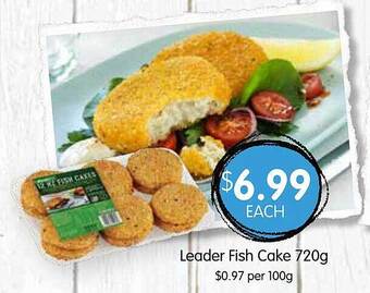 Spudshed Leader fish cake offer