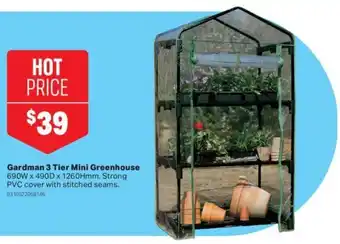Gardman 3 tier mini greenhouse