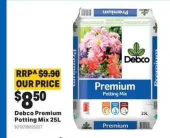 Mitre 10 Debco premium potting mix 25L offer