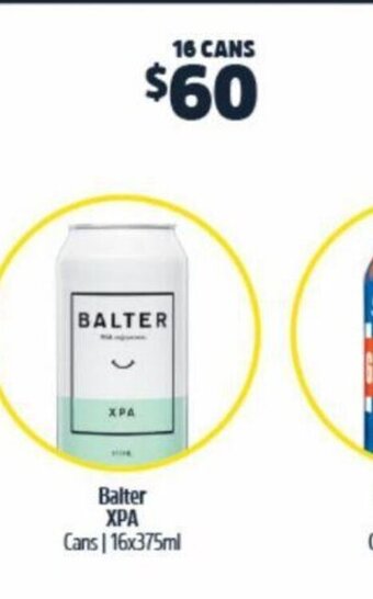 BWS Balter XPA offer