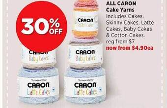 Spotlight All caron cake yarns offer