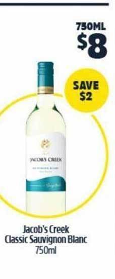 Jacob's creek classic sauvignon blanc