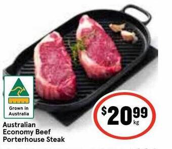 Ritchies Australian economy beef porterhouse steak offer