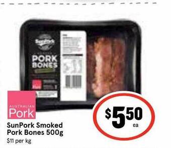 Ritchies Sunpork smoked pork bones offer