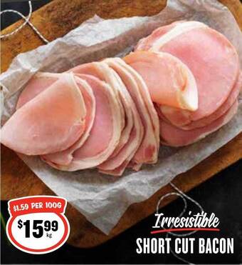 Ritchies Short cut bacon offer