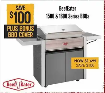 Barbeques Galore Beefeater 1500 & 1600 series bbqs offer