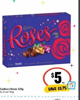 IGA Cadbury Roses 225g offer