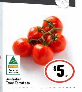 IGA Australian Truss Tomatoes offer