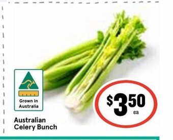 IGA Australian Celery Bunch offer