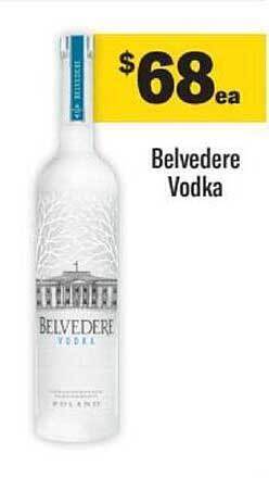 Liquorland Belvedere vodka offer