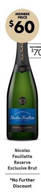 Nicolas feuillatte reserve exclusive brut