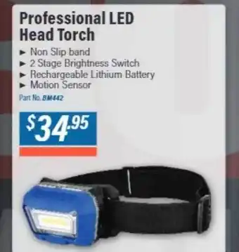 Professional led head torch
