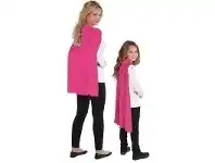 The Party People Shop Cape - One Size, Pink offer