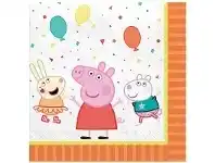 The Party People Shop Serviettes - Luncheon, Peppa Pig 16 pk offer