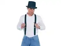 The Party People Shop Suspenders - Black offer