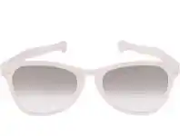 The Party People Shop Glasses - Jumbo, White offer