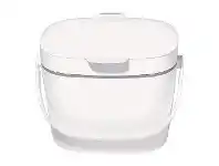 LivingStyles OXO Good Grips Easy-Clean Compost Bin, White offer