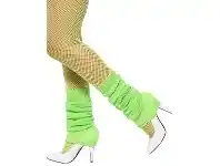The Party People Shop Leg Warmers - Deluxe Neon, Green offer