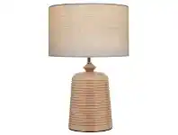 LivingStyles Eira Timber Base Table Lamp offer