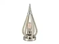 LivingStyles Bonito Wooden Frame Table Lamp, Winter Moss offer