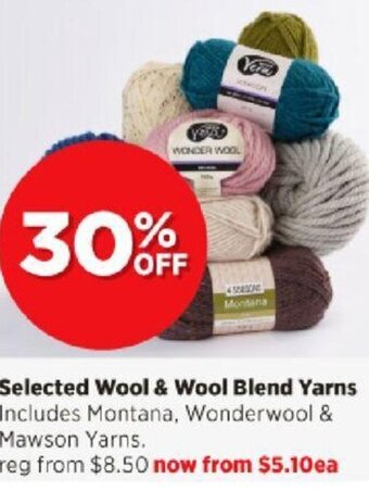 Spotlight Selected Wool & Wool Blend Yarns offer