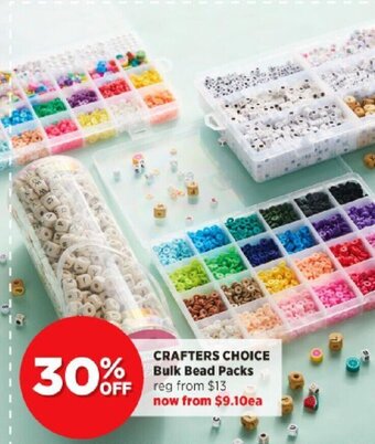 Spotlight Crafters Choice Bulk Bead Packs offer