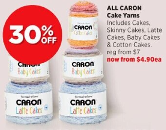 Spotlight All Caron Cake Yarns offer