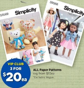 Spotlight All Paper Patterns offer