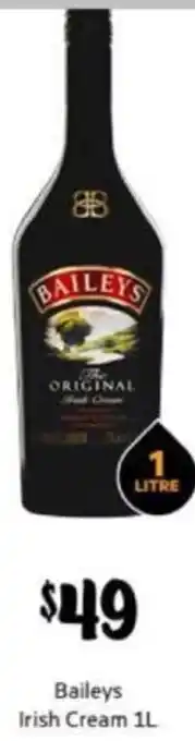 Baileys Irish Cream 1 L