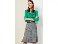 Harris Scarfe Jane Lamerton Check Peplum Skirt offer