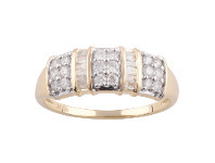 Shiels 9ct Yellow Gold 1/2 Carat Diamond Ring offer