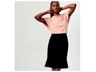 Khoko Smart Extended Cowl Jersey Top