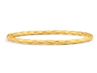 Shiels 9ct Magnificent Yellow Gold Copper Filled Bangle offer