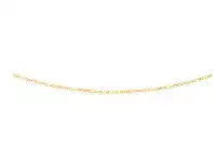 Shiels 9ct Yellow Gold Silver Filled Anchor Link 50cm Chain 40 Gauge offer