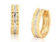 Shiels 9ct Yellow Gold Delightful Hoop Earrings offer