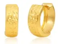 Shiels 9ct Yellow Gold 10mm Huggies Earrrings offer