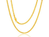 Shiels 9ct Yellow Gold 50cm Curb Chain 80 Gauge offer
