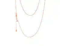 Shiels 9ct Rose Gold Wheat link Extender 47cm Chain 20 Gauge offer