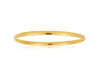Shiels 9ct Yellow Gold 4mm x 65mm Bangle offer