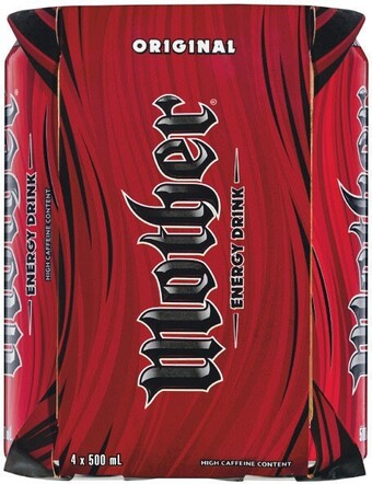 Woolworths Mother energy drink 4 x 500ml offer