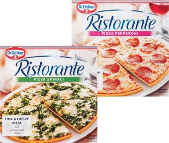 Woolworths Dr oetker ristorante pizza 310-390g – excludes gluten free offer