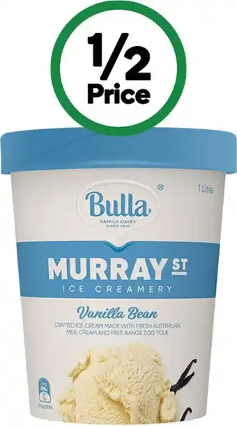 Woolworths Bulla murray street 1l – from the freezer offer