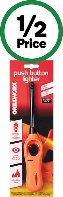 Woolworths Grillworx push button lighter pk 1 offer
