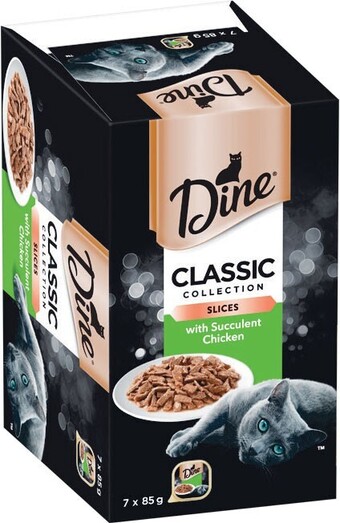 Woolworths Dine wet cat food pk 7 x 85g offer