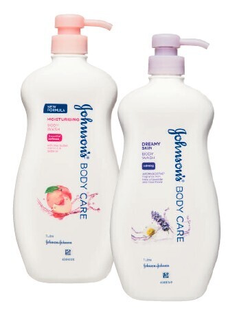 Coles Johnson's body care body wash 1 litre offer