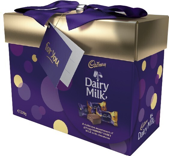 Cadbury dairy milk gift box 220g or toblerone chocolate 360g offer at IGA