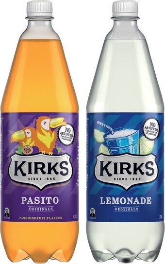 IGA Kirks 1.25 litre selected varieties offer