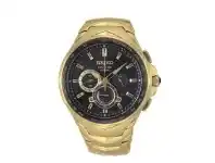 Shiels Seiko Coutura SSC754P Gold Stainless Steel Mens Watch offer