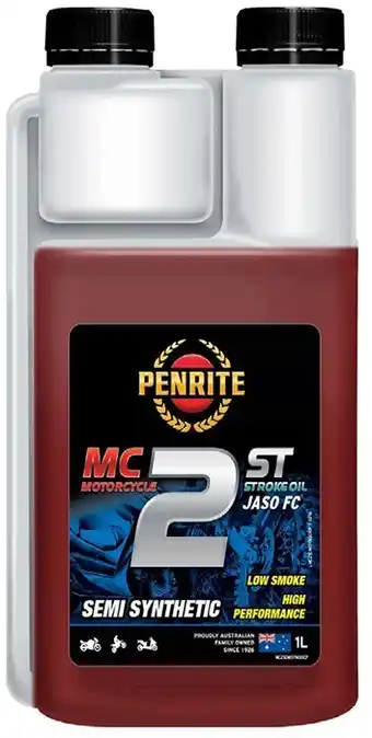 Autobarn Penrite motorcycle 2 stroke engine oil 1l offer