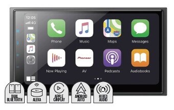 Autobarn Pioneer 6.8” av head unit w/ apple carplay & android auto & alexa offer